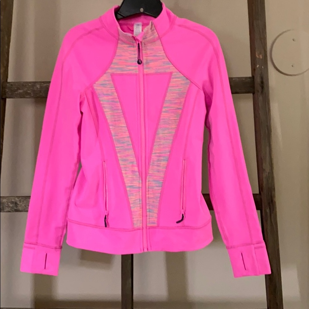 Girls Ivivva skating jacket.